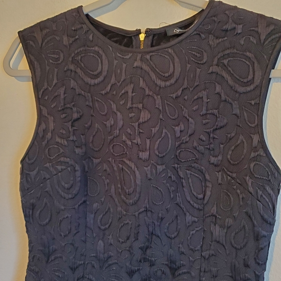 Cynthia Rowley Silk Wool Blend Black A-line dress - Picture 2 of 5